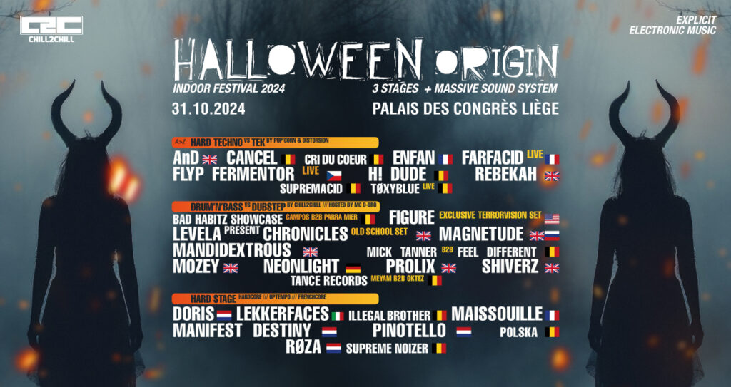 Chill2chill Halloween Origin 2024