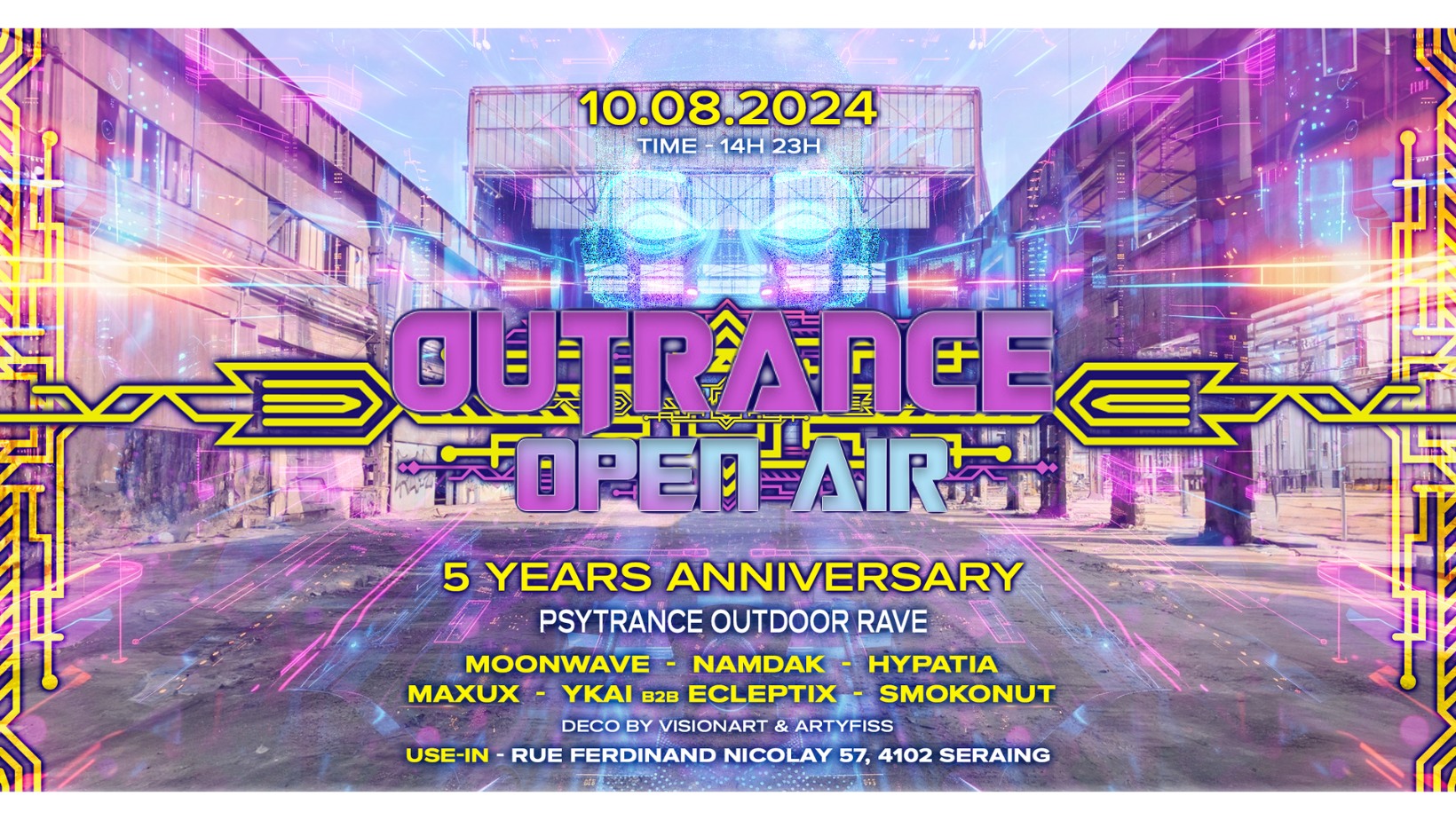 Outrance x USE In Psytrance Open Air