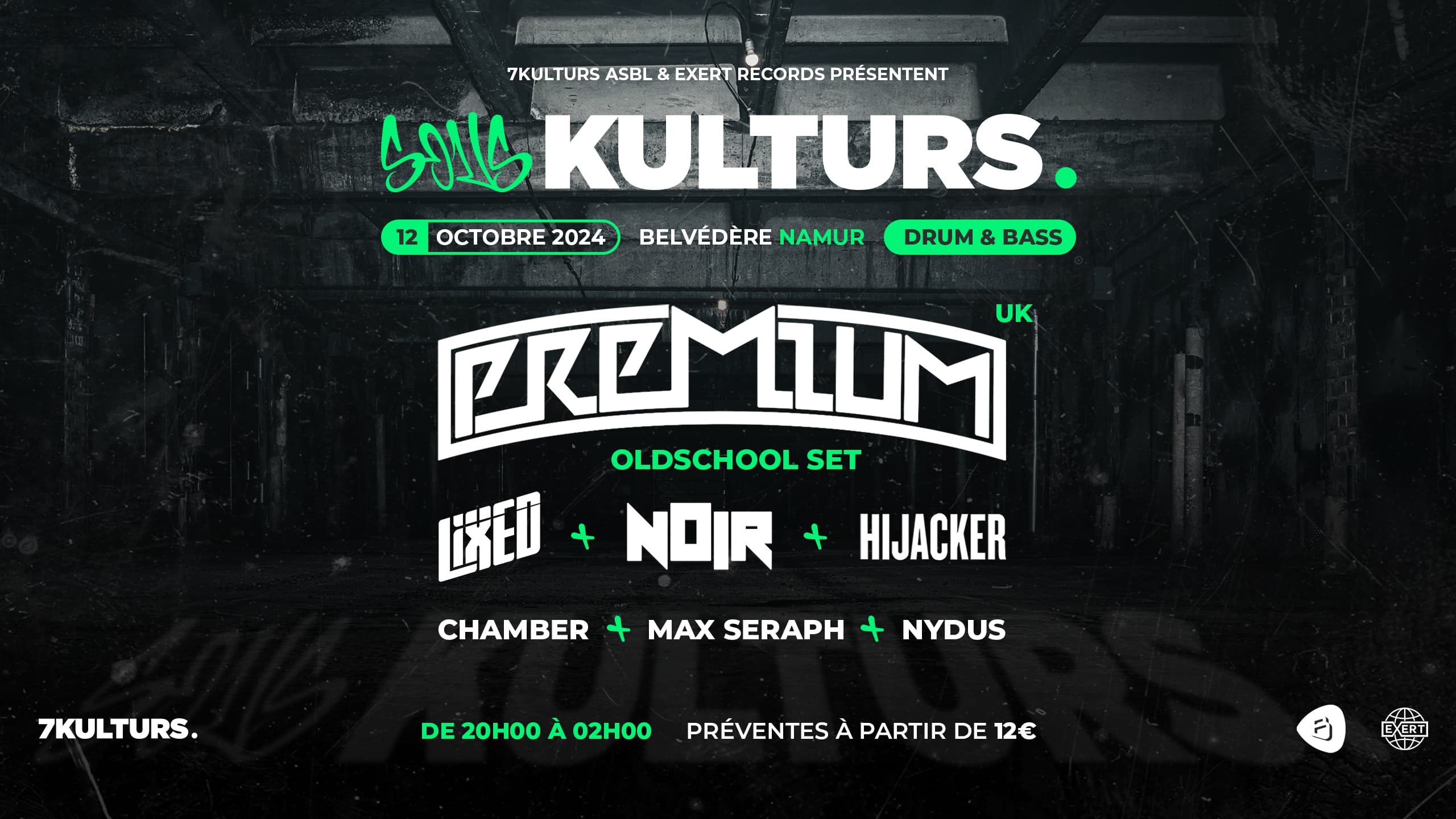 Sous-Kulturs #1 Drum & Bass avec DJ Premium