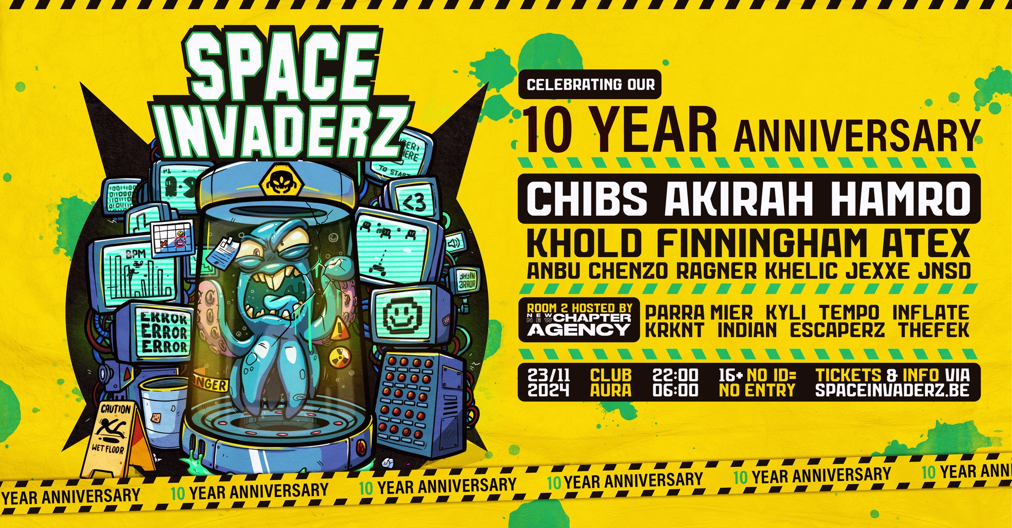 Space Invaderz 10 ans