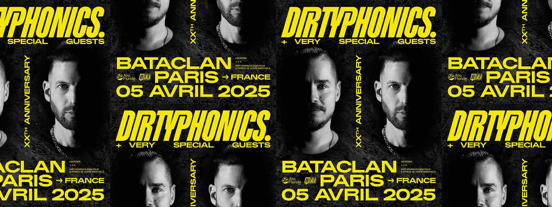 Dirtyphonics XXth anniversary Bataclan