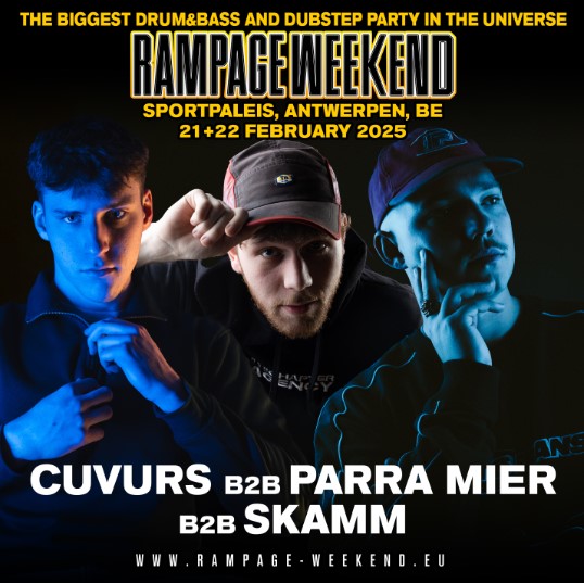 Cuvurs B2B Parra Mier B2B Skamm @ Rampage Weekend 2025